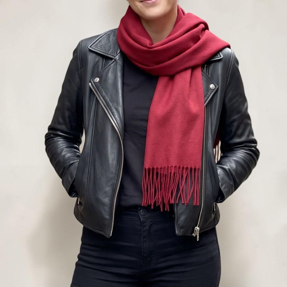 Red Gingerbread Girl Senorita Pashmina Shawl
